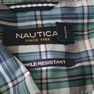 Nautica men 2xl long sleeved shirt